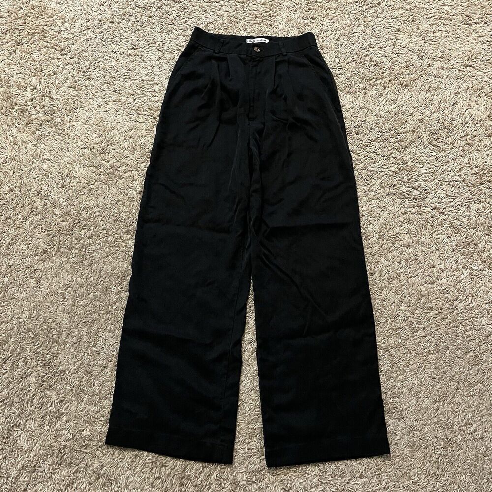 Reformation Mason Wide Leg Tencel Lyocell Baggy Pants 4